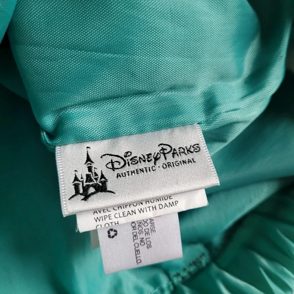 Disney Parks Animal Kingdom Safari‎ Print w/ Mickey Drawstring Backpack Boho Bag